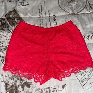 Shorts; Size L; DOTS brand; Fuschia
